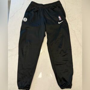 Nike Boys Brooklyn Nets NBA Joggers - Black - Boys Size L